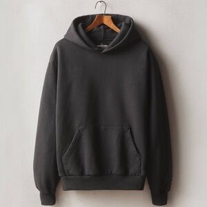 NEW American Giant Unisex American Vintage Pullover Washed Black Size M NWOT